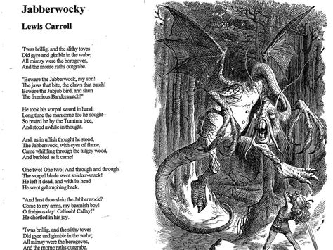 how many fake words are in jabberwocky